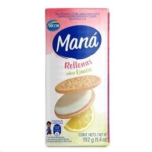 MANA RELLENAS LIMON X 152G