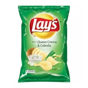 LAYS PAPAS QUESO CEBOLLA X 85G