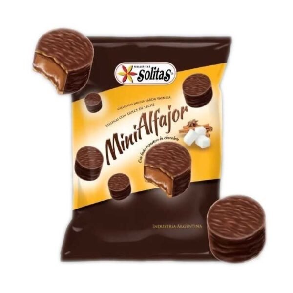 SOLITAS MINIALF CHOCO X 160G