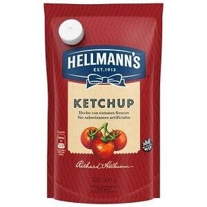 HELLMANNS KETCHUP X 250G