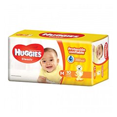 HUGGIES PANIAL M X 10U