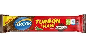 ARCOR TURRON CHOCO X 1U