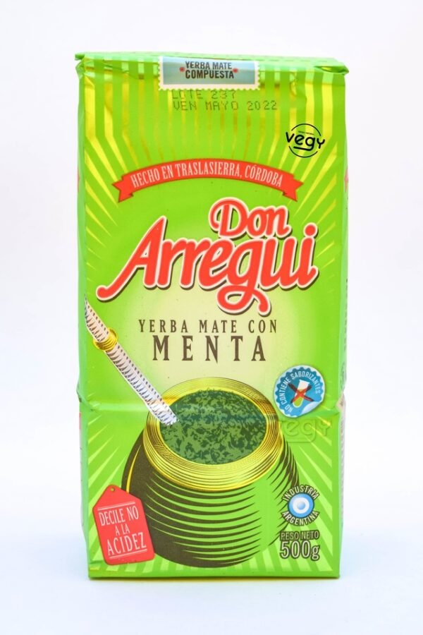 DON ARREGUI MATE MENTA X 500G
