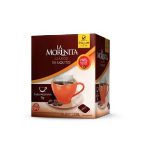 LA MORENITA CAFE SAQ X 20U
