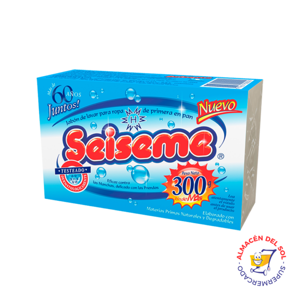 SEISEME JABON EN PAN X 300G