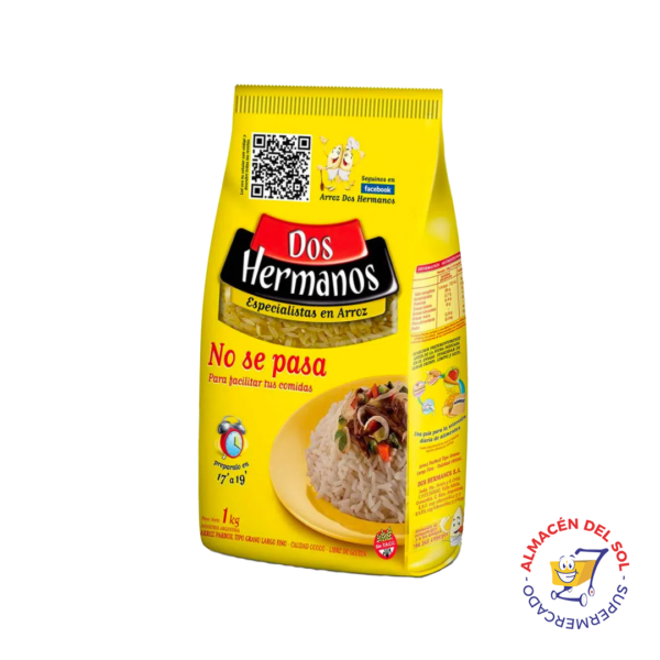 DOS HERMANOS ARROZ NO SE PASA X 500G