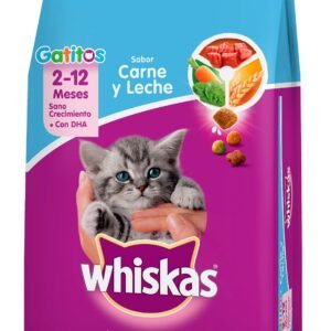 WHISKAS GATITO CAR Y LEC X 500G