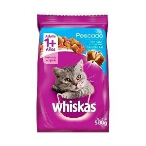 WHISKAS GATO PESCADO X 500G
