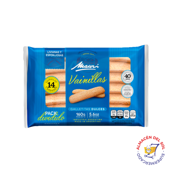 MAURI VAINILLAS X 320G