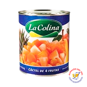 LA COLINA COCTEL 4 FRUTAS X 820G